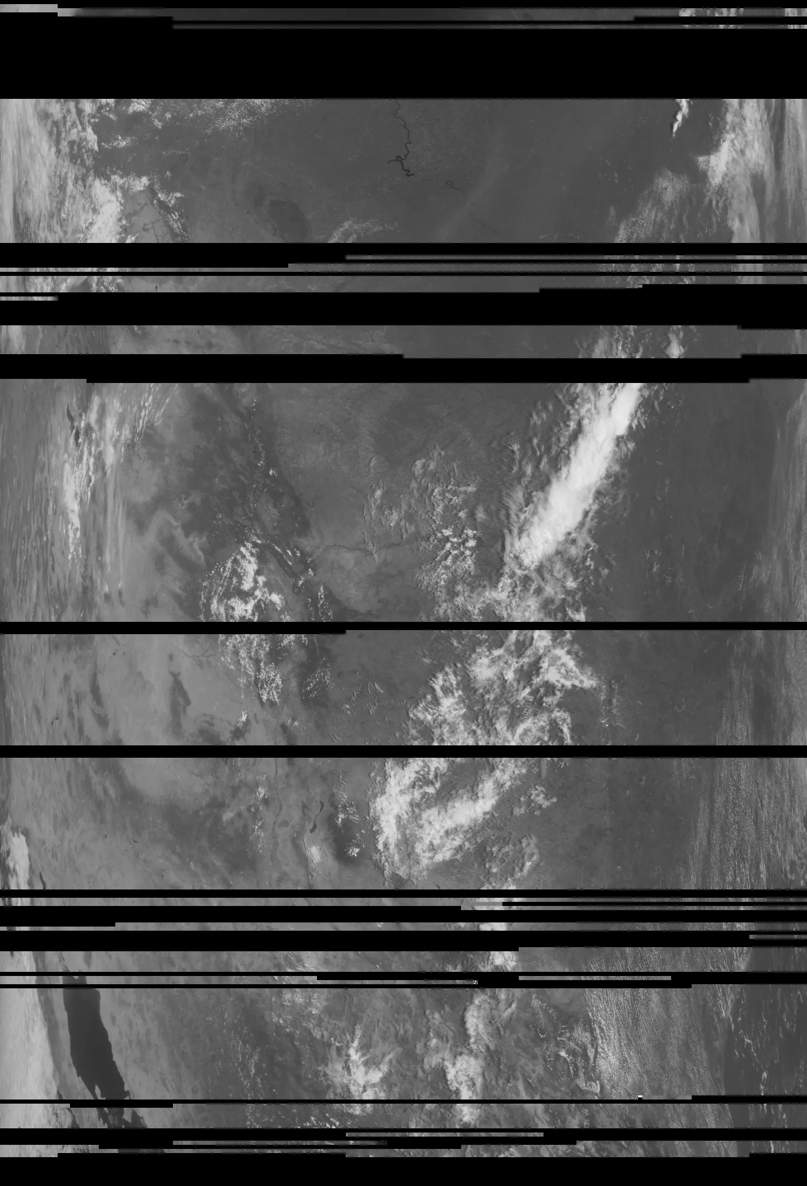 METEOR M2 capture from Node 2 in Hermosillo, Mexico